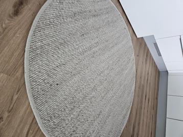 Vloerkleed Stone Licht Grijs Rond ø160 cm beschikbaar voor biedingen