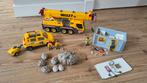 Playmobil 4036 Hijskraan, 3260 Bouwkeet, 5470 Werkvoertuig, Kinderen en Baby's, Ophalen of Verzenden, Gebruikt, Complete set