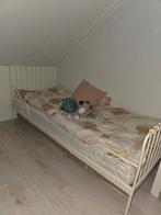 Ikea meegroeibed, Huis en Inrichting, Ophalen, Eenpersoons, Wit, Metaal