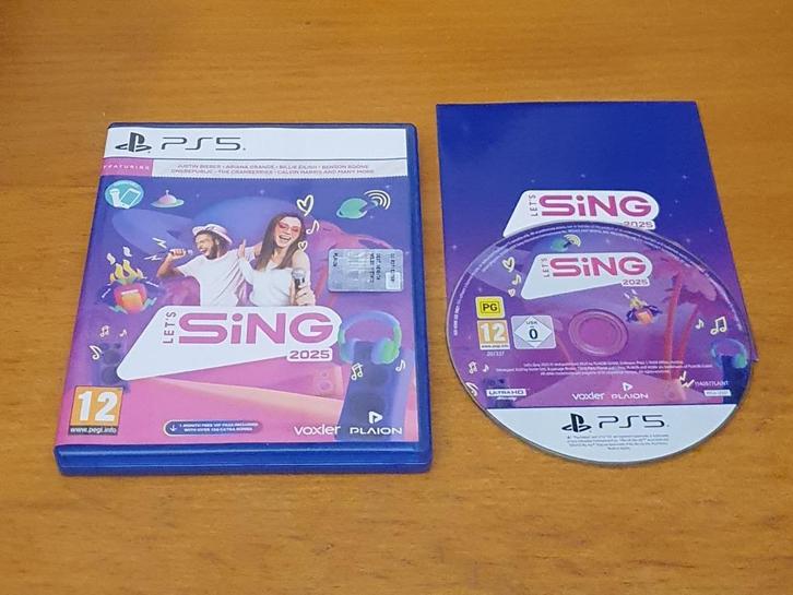 OPRUIMEN | PS5 | Let's Sing 2025, Spelcomputers en Games, Games | Sony PlayStation 5, Gebruikt, Ophalen of Verzenden