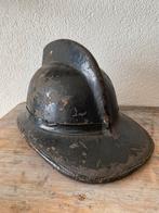 Belgische  brandweerhelm carlotte antiek en brocante, Antiek en Kunst, Antiek | Overige Antiek, Ophalen of Verzenden