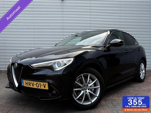 Alfa Romeo Stelvio 2.2d AWD Autom Led Cruise Carplay Camera, Auto's, Alfa Romeo, Bedrijf, Te koop, Stelvio, 4x4, ABS, Adaptive Cruise Control