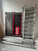 Altrex rolsteiger RS41 75*185 werkhoogte 6,2m, Doe-het-zelf en Verbouw, Steigers, Ophalen, Gebruikt, Rolsteiger of Kamersteiger