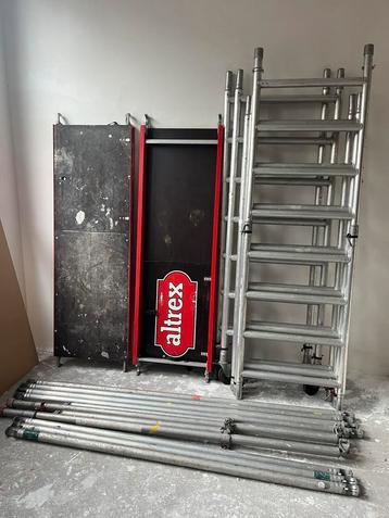 Altrex rolsteiger RS41 75*185 werkhoogte 6,2m beschikbaar voor biedingen