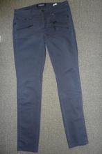 Nickjean broek grijs met ritsen voorop maat 38, Maat 38/40 (M), Ophalen of Verzenden, Zo goed als nieuw, Grijs