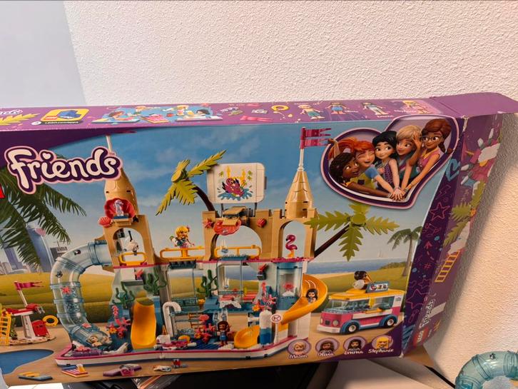 Lego Friends 41430 - Zomer Waterpretpark, Kinderen en Baby's, Speelgoed | Duplo en Lego, Gebruikt, Lego, Complete set, Ophalen of Verzenden