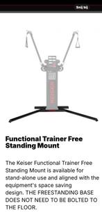 Keiser functional trainer free standing mount, Ophalen, Zo goed als nieuw, Metaal, Crosstrainer