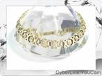 16572 Platte Konings Armband 14K – Puur Elegant!, Ophalen of Verzenden, Zo goed als nieuw, Goud