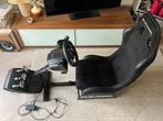Playseat set met logitech g29 en H shifter playstation/pc, Spelcomputers en Games, Spelcomputers | Sony PlayStation Consoles | Accessoires