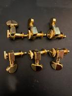 Grover Stemmechanieken - Goud - 6 stuks, Muziek en Instrumenten, Ophalen of Verzenden, Gebruikt, Elektrische gitaar
