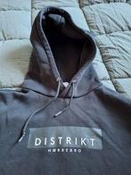 Zwarte hoodie "Distrikt" mt L /XL, Ophalen of Verzenden, Gedragen, Maat 56/58 (XL), Zwart