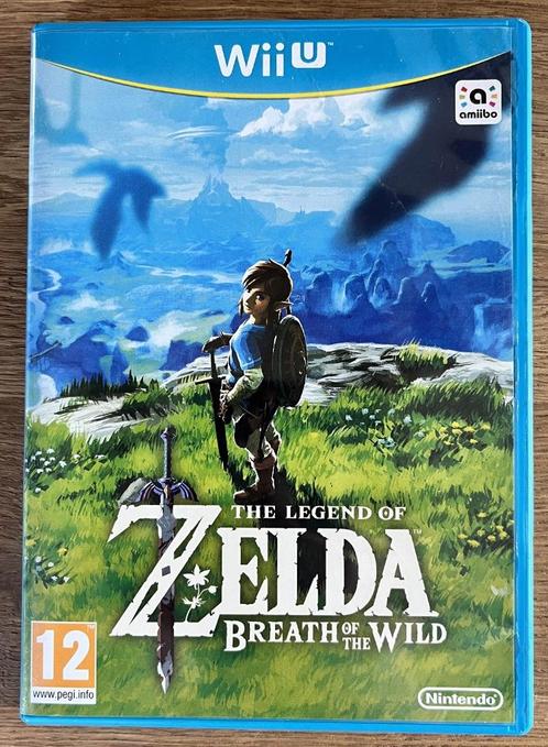 The Legend of Zelda: Breath of the Wild (2017) - WiiU, Spelcomputers en Games, Games | Nintendo Wii U, Nieuw, Avontuur en Actie