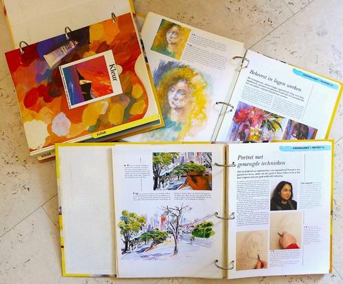 Aquarelleren in 3 banden, Boeken, Hobby en Vrije tijd, Zo goed als nieuw, Tekenen en Schilderen, Ophalen of Verzenden