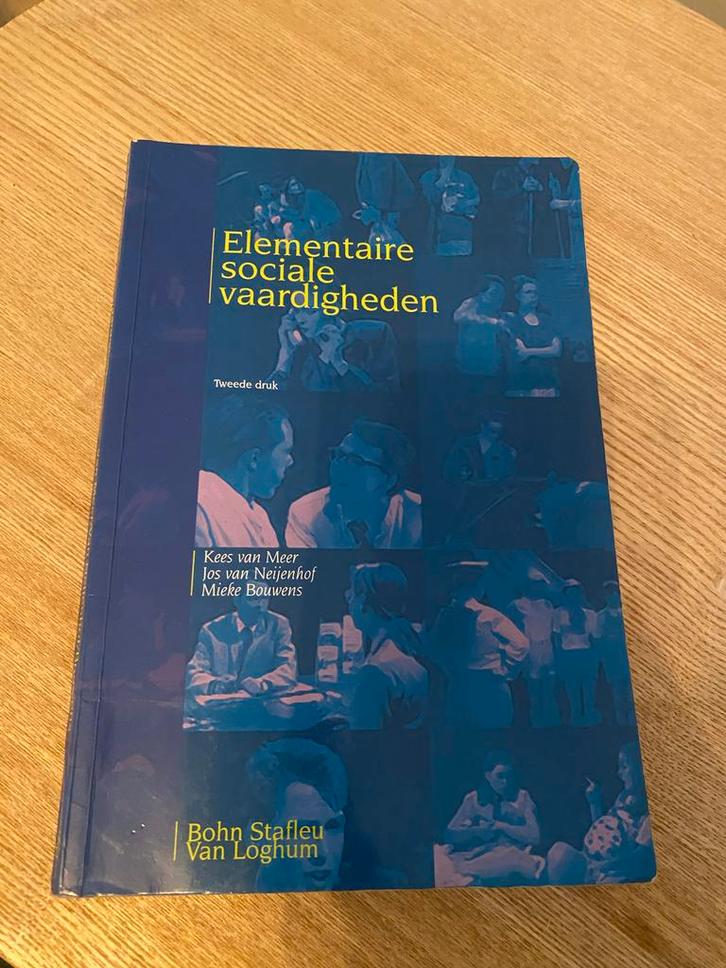 Elementaire sociale vaardigheden - Kees van Meer, Boeken, Studieboeken en Cursussen, Gelezen, Niet van toepassing, Ophalen of Verzenden