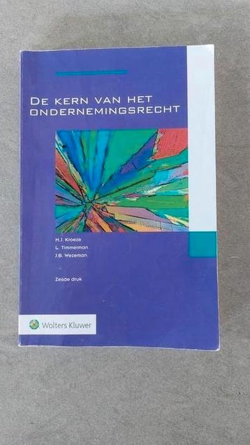 L. Timmerman - De kern van het ondernemingsrecht beschikbaar voor biedingen