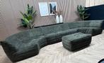ZGAN WOOOD Modulaire Exlusive BAG Hoekbank - Groen - 435cm, Huis en Inrichting, Ophalen, -, Hoekbank, 300 cm of meer