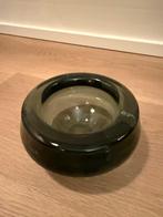Andries Copier asbak glas dikwandig leerdam, Antiek en Kunst, Antiek | Vazen, Ophalen of Verzenden