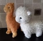 Knuffel lama 2 stuks, Verzenden, Zo goed als nieuw, Overige typen