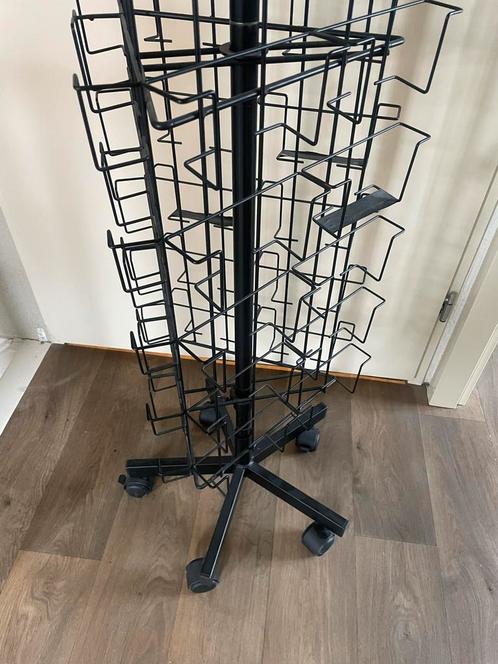 Kaartenmolen Zwart - Winkelpresentatie, Hobby en Vrije tijd, Overige Hobby en Vrije tijd, Gebruikt, Ophalen