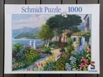 Legpuzzel Schmidt – 1000 stukjes (mist 1x) - zomer, Ophalen of Verzenden, 500 t/m 1500 stukjes, Gebruikt, Legpuzzel