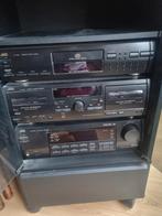 JVC Stereo Set - CD, Cassette, Radio, Cd-speler, Gebruikt, JVC, Losse componenten