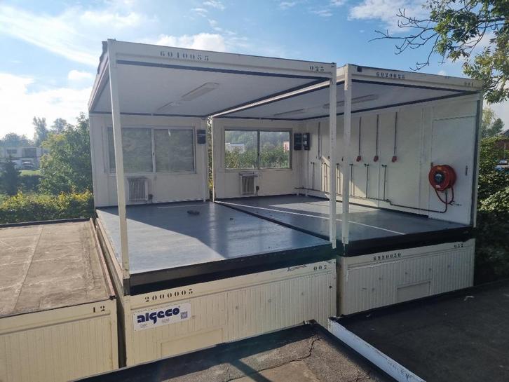 30 De Meeuw Kombi Units Woonunit Kantoorunit Kopraam, Zakelijke goederen, Machines en Bouw | Keten en Containers, Ophalen