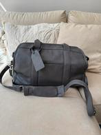 Jollein grijze leather look luiertas incl flessenhouder, Ophalen of Verzenden, Gebruikt