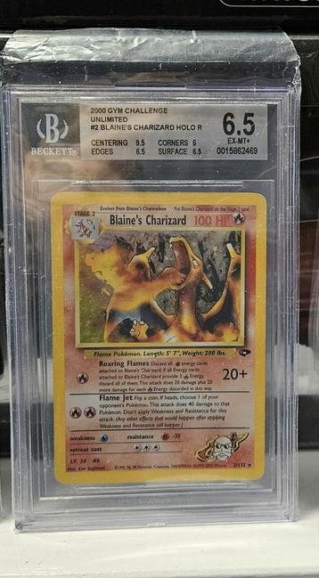 Blaines charizard  beschikbaar voor biedingen