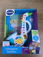 Vtech saxofoon, leer zelf spelen met licht en geluid, Ophalen of Verzenden, Zo goed als nieuw, 2 tot 4 jaar