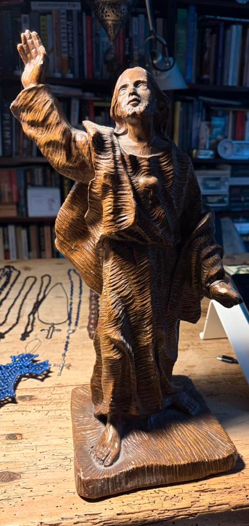 Heilig Hart Jezus Beeld - Sculptuur, Antiek en Kunst, Kunst | Beelden en Houtsnijwerken, Ophalen