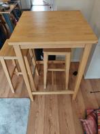 Ikea high table with stools, Huis en Inrichting, Tafels | Statafels, Ophalen, Gebruikt