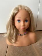 Make-up of opmaakpop Zapf Creation rubber 20 cm x 18 cm, Verzamelen, Ophalen, Zo goed als nieuw, Pop