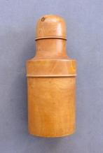 Om 1880 - 1900 Medicijnfles Houder Buxushout Arts Apotheek