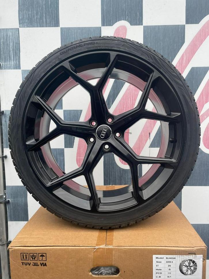 Audi A6 C8 velgen + Vredestein ALL-season 5x112, Auto-onderdelen, Banden en Velgen, Banden en Velgen, Zomerbanden, 21 inch, 255 mm