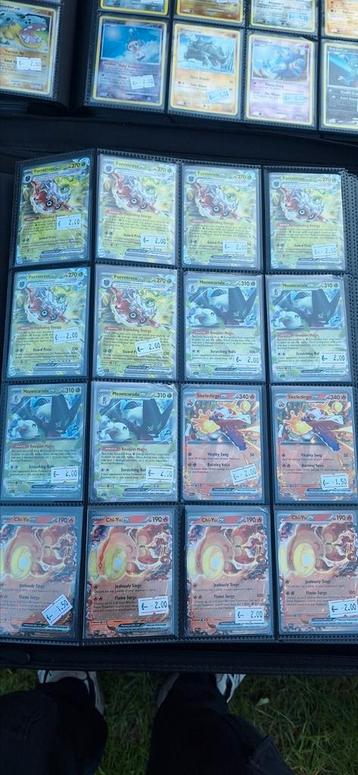 Paldea evolved  ex kaarten  beschikbaar voor biedingen