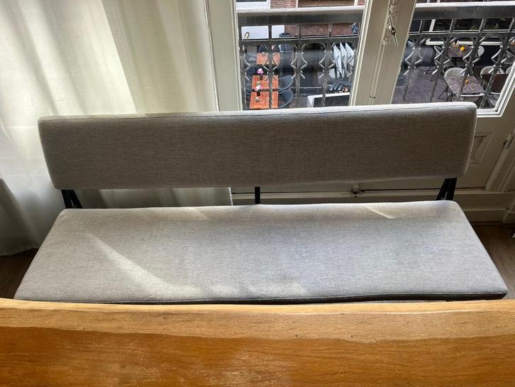 Eettafelbank met rugleuning - Stijlvol en comfortabel, Antiek en Kunst, Antiek | Meubels | Stoelen en Banken, Ophalen