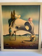 Surrealistisch schilderij, Antiek en Kunst, Ophalen of Verzenden