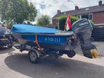 Placom 460 speedboot met 40pk 4 takt Yamaha en trailer, Watersport en Boten, Speedboten, Ophalen, Gebruikt, Minder dan 70 pk, 3 tot 6 meter