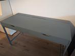 Ikea Alex bureau 132x58 blauwgrijs - goede staat, Ophalen
