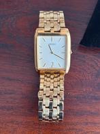 Seiko Tank Quartz 7N39-5010 - Nieuwe batterij!, Seiko, Staal, Polshorloge, Ophalen of Verzenden