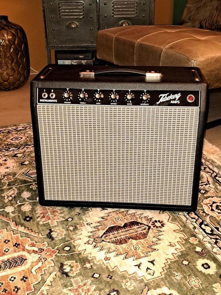 Tubeking Princeton Reverb 12 inch (used), Muziek en Instrumenten, Versterkers | Bas en Gitaar, Zo goed als nieuw, Gitaar, Minder dan 50 watt