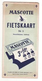 Mascotte Fietskaart Nr 5 Noord-Brabant Limburg, Boeken, Atlassen en Landkaarten, Nederland, Gelezen, 1800 tot 2000, Landkaart