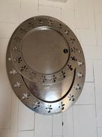 Alessi dienbladen 2x, Huis en Inrichting, Woonaccessoires | Schalen en Manden, Ophalen of Verzenden, Gebruikt, Rond, Overige materialen