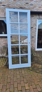 binnendeur met glas, Ophalen, Gebruikt, 80 tot 100 cm, Binnendeur
