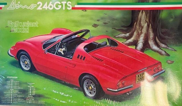 Coelianmodels, Fujimi no.18, Ferrari 246 GTS, 1/24, € 46,99, Hobby en Vrije tijd, Modelbouw | Auto's en Voertuigen, Nieuw, Auto