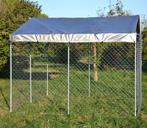 Hondenkennel | 3 x 3 meter | Met afdekzeil, Dieren en Toebehoren, Honden-accessoires, Nieuw, Verzenden