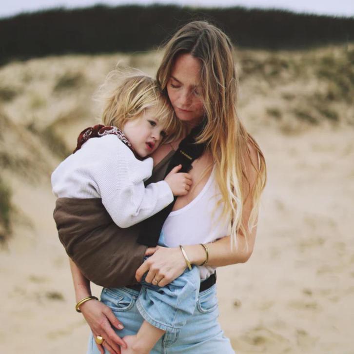 Wildride Kinderdrager Bruin, Kinderen en Baby's, Babydragers en Draagdoeken, Zo goed als nieuw, Draagzak, Zij, Overige merken