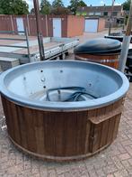 Hottub | XXL | externe kachel | 225cm thermo wood | gebruikt, Ophalen, Zo goed als nieuw