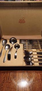 bestek cassette, Huis en Inrichting, Ophalen, Gebruikt, Rvs of Chroom, Bestekset