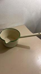 Brocante emaille steelpannetje, Antiek en Kunst, Antiek | Emaille, Ophalen